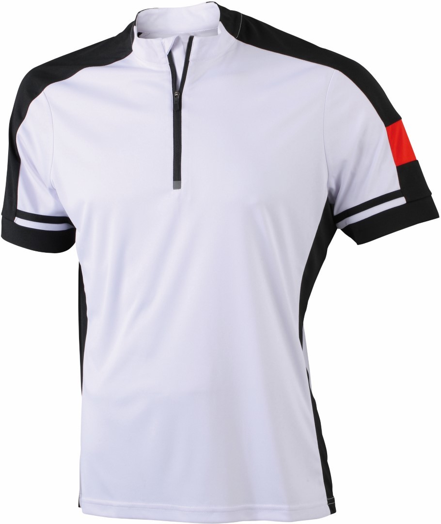 James Nicholson JN452 Unisex Bike Half Zip Cycling Shirt